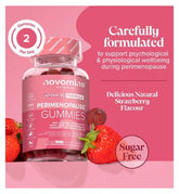 Novomins Perimenopause Gummies Strawberry Flavour 60s